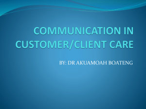 communicatioin in customer 1-2