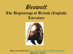 Beowulf as epic hero