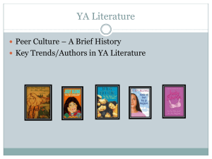 Key Trends in Adolescent Literature Overview