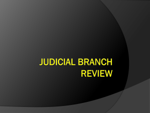 Judicial Branch Review