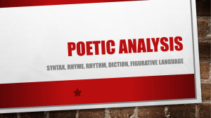 Poetry ANalysis