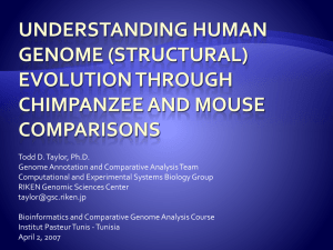 Understanding Human genome (Structural)