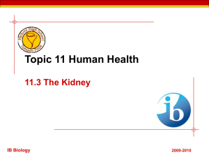 Topic 11 Human Health