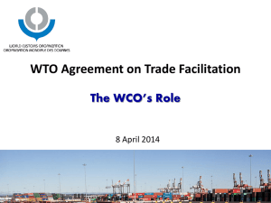 WTO Agreement on Trade Facilitation