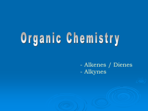 naming alkenes and alkynes