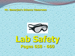 Lab Safety - Winston Knoll Collegiate