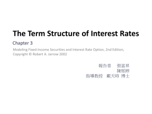 Modeling Fixed-Income Securities and Interest Rate Option