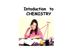 Chemistry - Fort Thomas Independent Schools