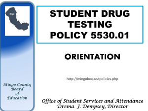 Policy 4373 - Mingo County Schools