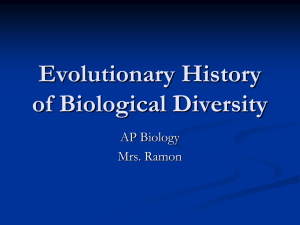 General Biology Unit 5: Evolution