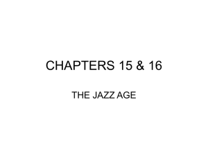 CHAPTERS 15 & 16