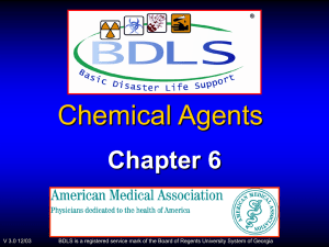Chemical Events