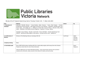 April 16, 2015 - Public Libraries Victoria Network