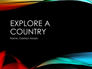 Explore a Country