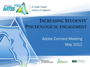 MTSS Psychological Engagement PowerPoint