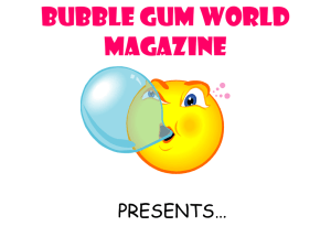 Bubble Gum World