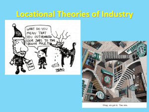 PPT _2 Locational Theories of Industry