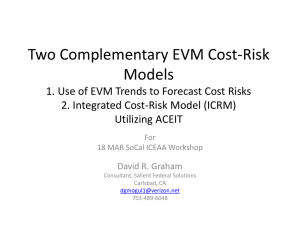 wo Complementary EVM Cost-Risk Tools