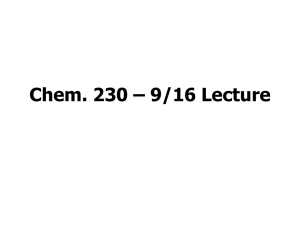 Sept. 16 Lecture Notes
