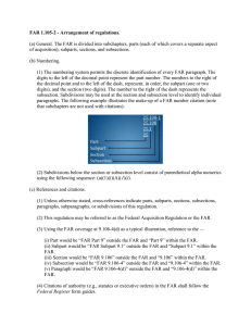 FAR-1.105-2-Arrangement-of-regulations