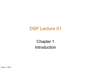 DSP Lecture 01 - Welcome to brd4.braude.ac.il!