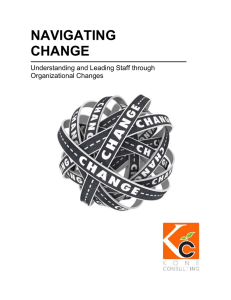 Understanding and Leading Staff through Organizational Changes