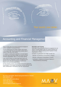 Accounting financial management career fact sheet (Word
