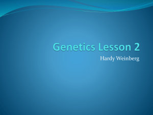 Genetics Lesson 2