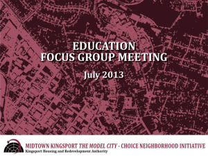 Focus Group – Education