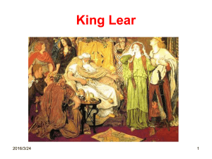 The Tragedy of King Lear PPT 1