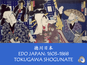 Tokugawa, Japan