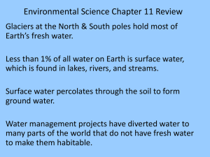 Environmental Science Chapter 11 Review