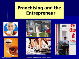 Chapter 1:The Foundations of Entrepreneurship