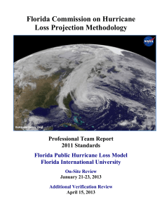 Professional Team Report - FPHLM - Florida International University