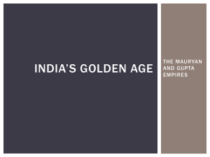 INDIA*S GOLDEN AGE