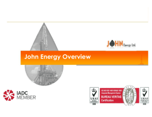 John Energy Limited “JEL” - Hoqool Petroleum International Company