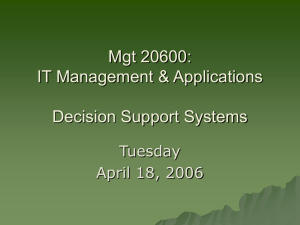Mgt 20600: IT Management