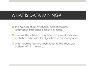 Data Mining Introduction