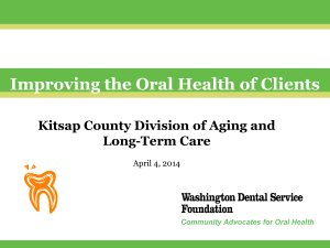 Oral Health Continuing Education for Individual Providers