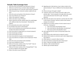 Printables Periodic Table Scavenger Hunt Worksheet Answers table scavenger hunt worksheet davezan periodic davezan