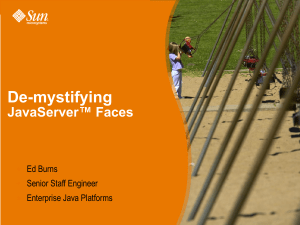 The Four Pillars of JSF: View