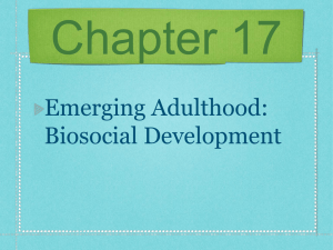 Chapter 17 - Developmental Psychology