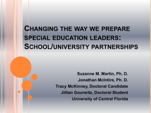 Preparing Urban School Leaders to Serve Students with Disabilities