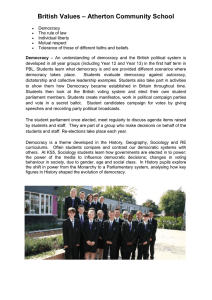 British-Values-ACS - Atherton Community School