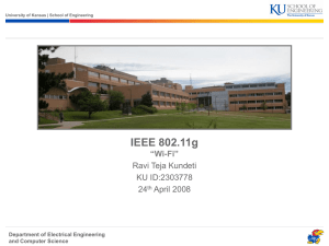 April 24, 2008 - IEEE 802.11g
