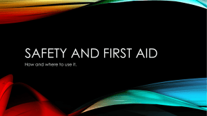 First aid - West Ada School District