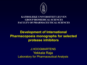 impurity characterization of selected antibiotics by liquid