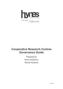 CRC Governance Guide (DOCX 864KB)