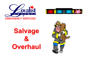 Salvage and Overhaul
