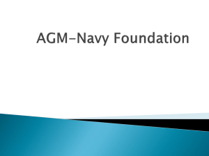 AGM-Navy Foundation